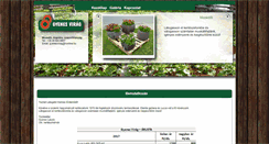 Desktop Screenshot of gyenesvirag.com