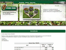 Tablet Screenshot of gyenesvirag.com